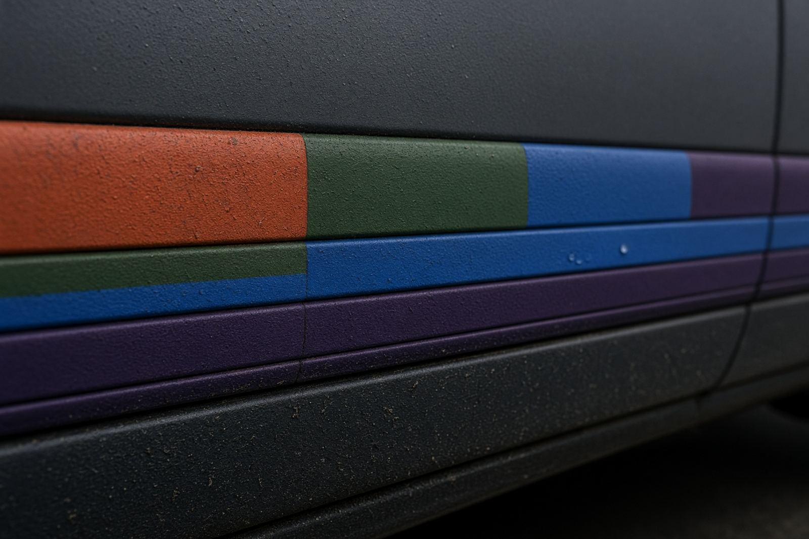 The meridian stripe: the group's mark